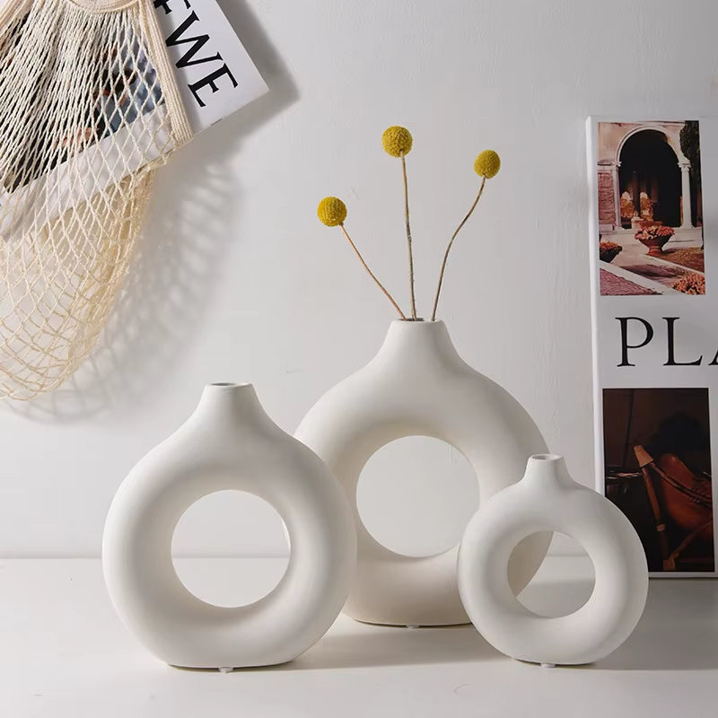 Stilren Vas för Modern Inredning 3-Pack