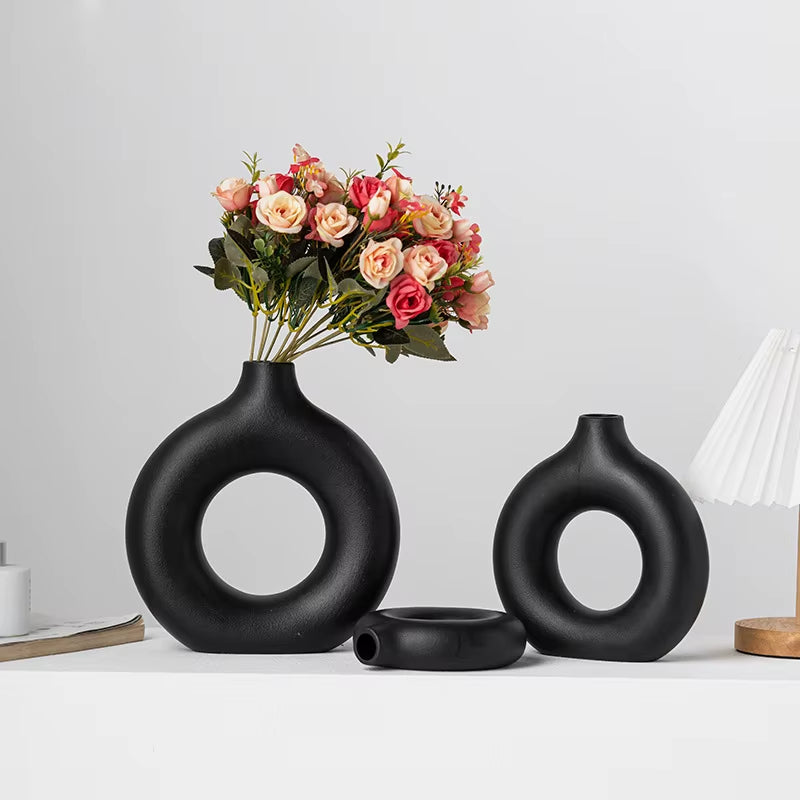 Stilren Vas för Modern Inredning 3-Pack