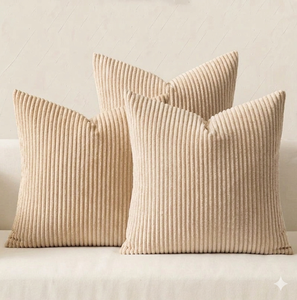 Kuddfodral i 3-pack - 45x45 cm