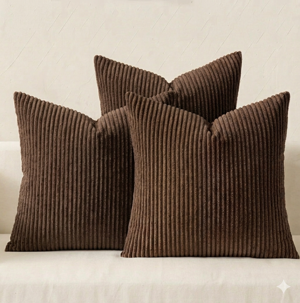 Kuddfodral i 3-pack - 45x45 cm