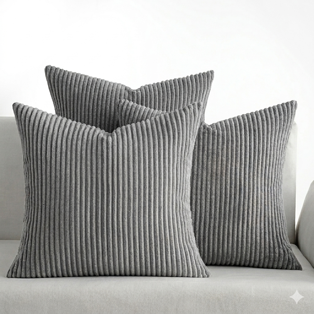 Kuddfodral i 3-pack - 45x45 cm