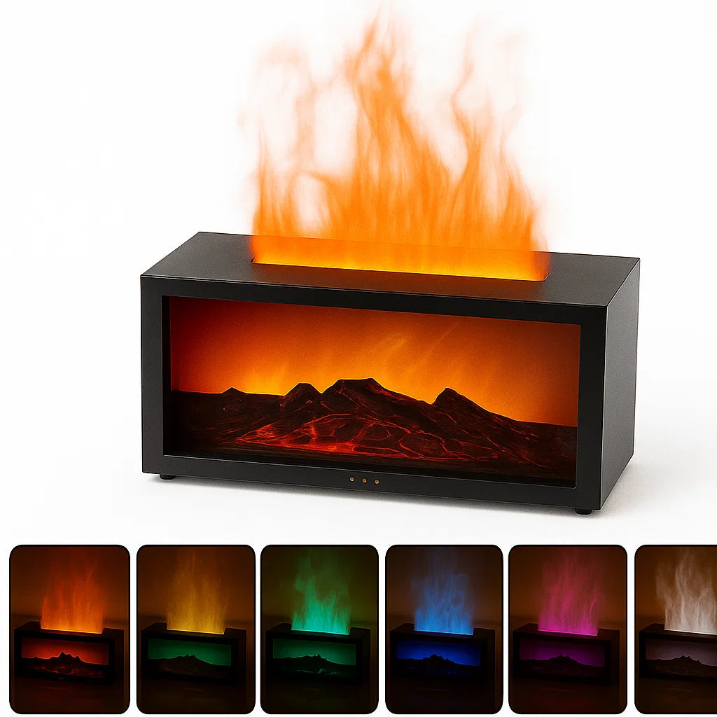 Elektrisk Eldstad med Aromadiffuser