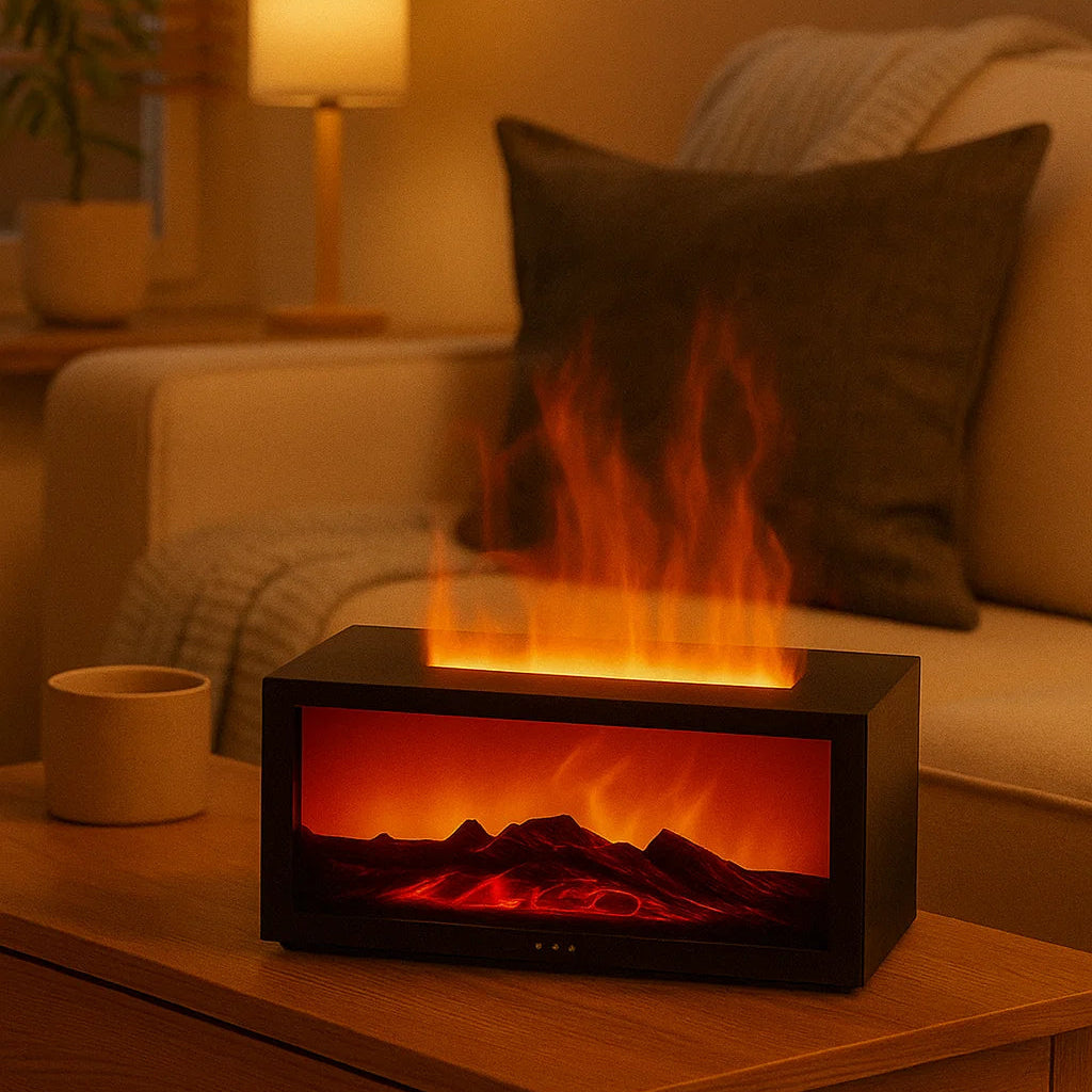 Elektrisk Eldstad med Aromadiffuser