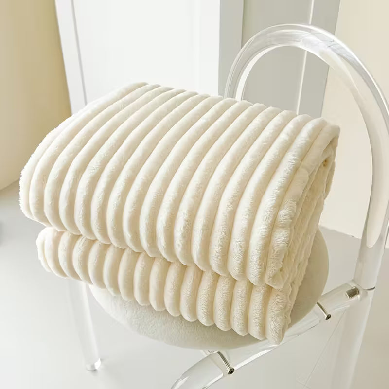 Fluffig pläd i fuskpäls - 150x200 cm Mjuk Filt