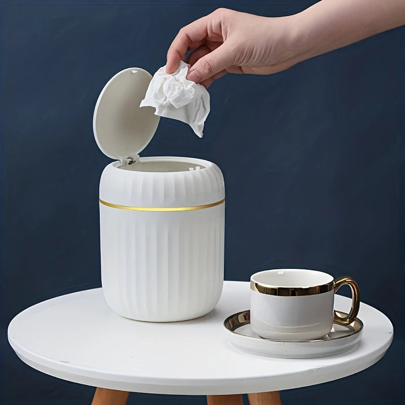 Praktisk Mini Soptunna 16cm - Bordspapperskorg