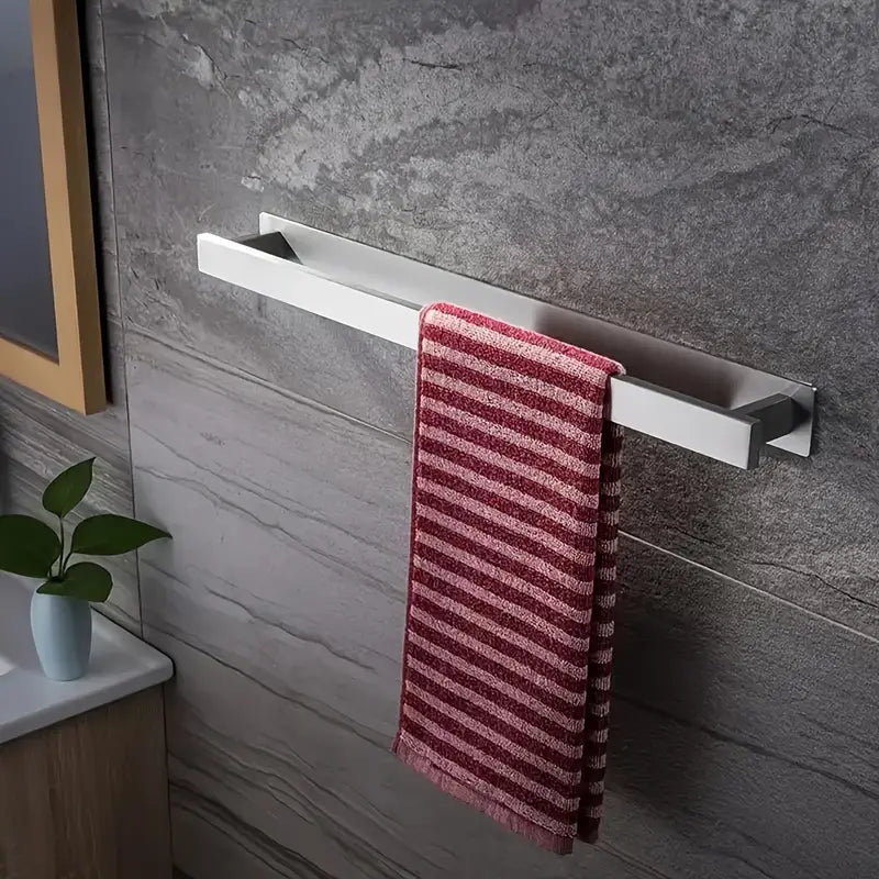 Självhäftande Handdukshängare - Handduksstång I Rostfritt Stål 40 cm