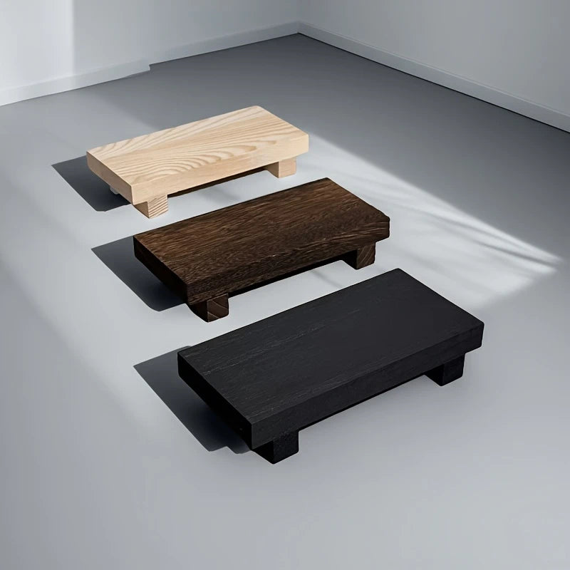 Elegant Dekorativ Träbricka Dekorationsfat - 23cm