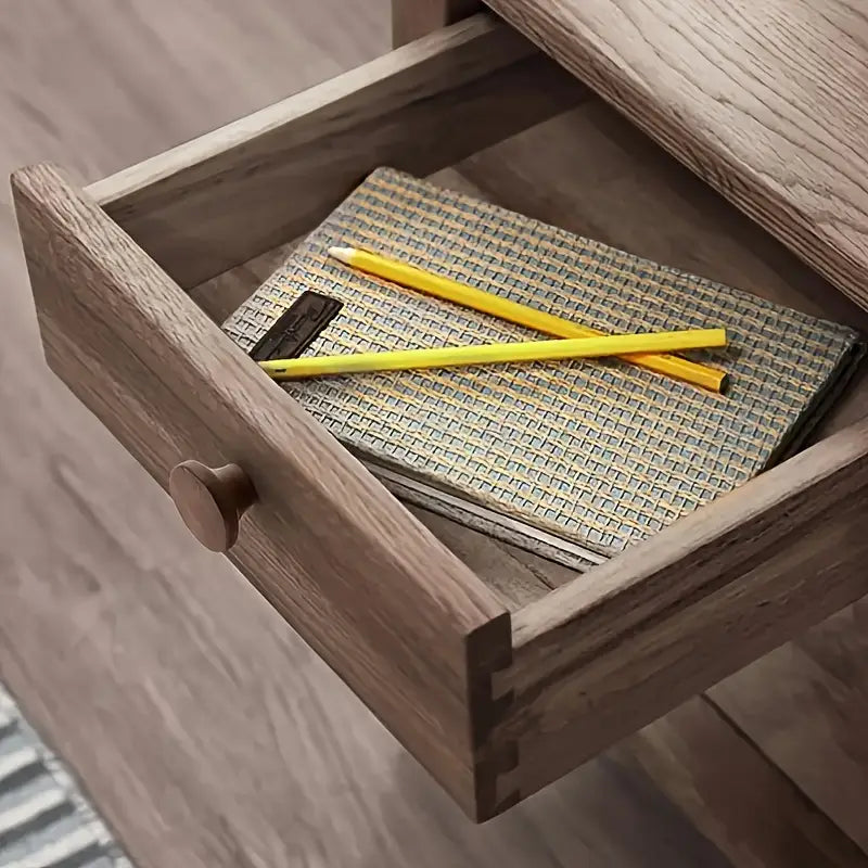 Skåpsknoppar i valnötsträ - skåpsbeslag