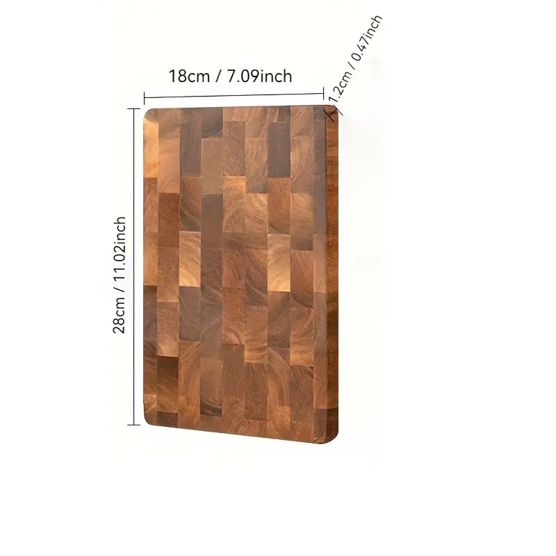 Skärbräda i akaciaträ - naturlig träskärbräda