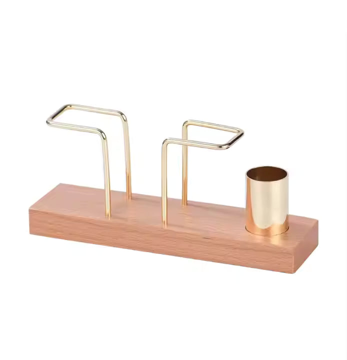 Elegant servett och tandpetarhållare