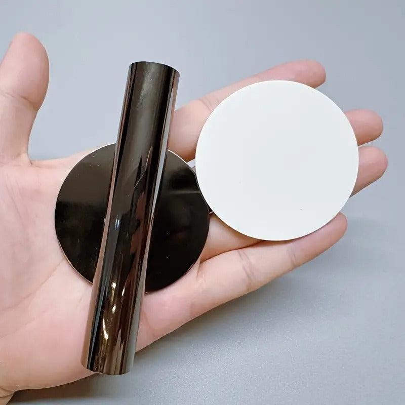 Självhäftande Väggvas i Metall - Vägginredning